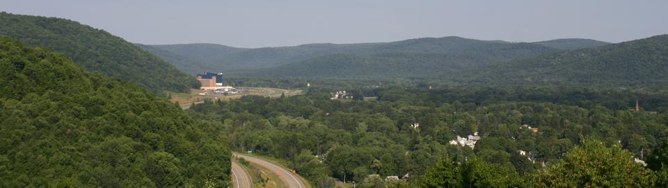 Salamanca, NY from Allegany State Park